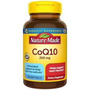 CoQ10 200mg for Heart Health Support, 105 Softgels