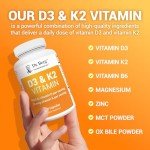 Dr. Berg D3 K2 Vitamin Supplement - 60 Capsules
