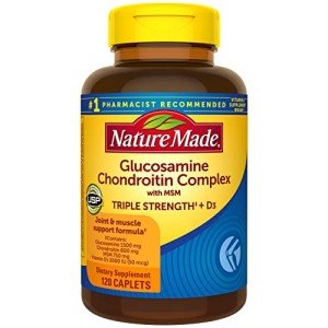 Joint Support Glucosamine Chondroitin with MSM, 120 Caplets
