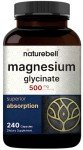 Magnesium Glycinate Capsules 500mg - 240 Count