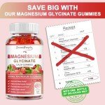 Magnesium Glycinate Gummies for Calm & Sleep