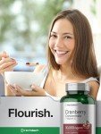 Cranberry Extract with Vitamin C - 120 Capsules