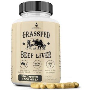 Grass-Fed Beef Liver Capsules for Energy & Wellness