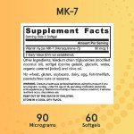 Jarrow Formulas MK-7 Vitamin K2 Softgels