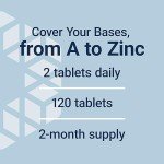High Potency Two-Per-Day Multi-Vitamin & Minerals