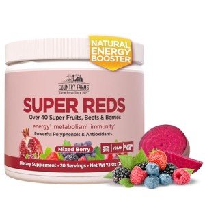 Country Farms Super Reds: Energizing Superfood Blend
