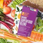Organic Superfood Powder with Protein and Vitamins