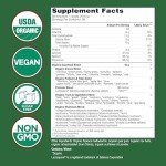 Organic Super Greens Drink Mix with Fiber & Probiotics