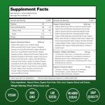 NutraChamps Super Greens Powder with Berry Flavor