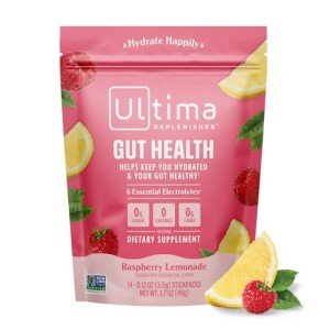 Raspberry Lemonade Gut Health Electrolytes Powder - 14 Pack