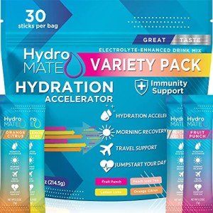 HydroMATE Electrolyte Drink Mix - 30 Pack