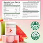 Kiala Organic Super Greens Powder - Watermelon Flavor