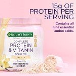 Protein & Vitamin Shake Mix with Collagen, Vanilla