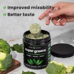 NutraChamps Super Greens Powder with Berry Flavor