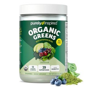 Organic Green Powder Smoothie Mix - 24 Servings
