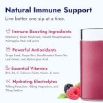 Zipfizz Immune Health Powder Supplement, Berry Flavor