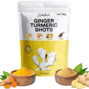 Turmeric Ginger Health Shots with Vitamin Boost
