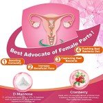 ZEBORA Women's Probiotics with Prebiotics & D-Mannose