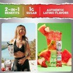 Salud 2-in-1 Organic Energy Drink Mix, Strawberry Watermelon
