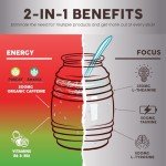 Salud 2-in-1 Organic Energy Drink Mix, Strawberry Watermelon