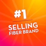 Fiber Supplement Powder with Real Sugar, Orange Flavor