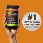 CocoaVia Dark Chocolate Fitness Cocoa Powder