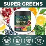 Super Greens Superfood Powder for Energy and Gut Support
