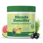 Super Greens Powder with Probiotics and Enzymes
