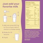 Vanilla Grass-Fed Whey Protein Powder Smoothie