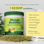 Super Greens Powder with Probiotics and Enzymes