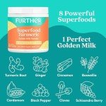 Organic Turmeric Golden Milk Powder for Wellness