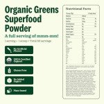 Organic Greens Superfood Powder for Immunity & Energy
