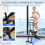 Folding Stair Stepper Cardio Machine for Home Fitness