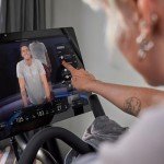 Peloton Indoor Exercise Bike with 22" Touchscreen