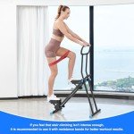 Folding Stair Stepper Cardio Machine for Home Fitness
