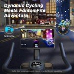 MERACH Low-Noise Exercise Bike with Fitness App