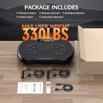 Vibration Plate for Weight Loss and Full Body Workout