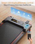 Anylife Compact Under Desk Walking Pad Treadmill
