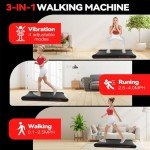 Portable 3-in-1 Under Desk Walking Pad Treadmill