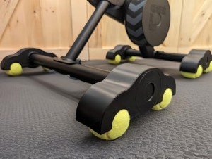 Indoor Cycling Rocker Feet with Tennis Balls Set