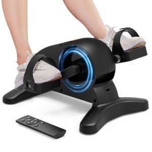 Mini Under Desk Exercise Bike with Remote Control