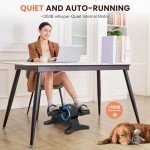 Mini Under Desk Exercise Bike with Remote Control
