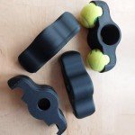 Indoor Cycling Rocker Feet with Tennis Balls Set