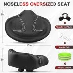 Bluewind Noseless Oversized Bike Seat Cushion