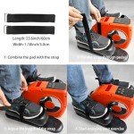 Adjustable Under Desk Elliptical Pedal Straps - 4 Pack