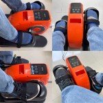 Adjustable Under Desk Elliptical Pedal Straps - 4 Pack