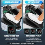 ANCHEER Under Desk Elliptical - Quiet Pedal Exerciser