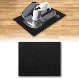 Under Desk Elliptical Bike Pedal Exerciser with Mat