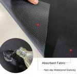 Under Desk Elliptical Bike Pedal Exerciser with Mat