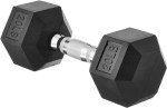 20-Pound Rubber Hex Dumbbell - Amazon Basics